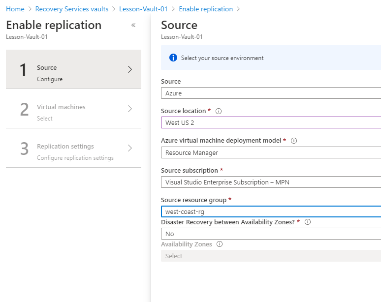 Onboarding : Azure Migration, Backup, Recovery – Multi Cloud Solutions