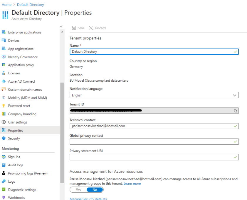 Onboarding : Azure Access Management – Multi Cloud Solutions