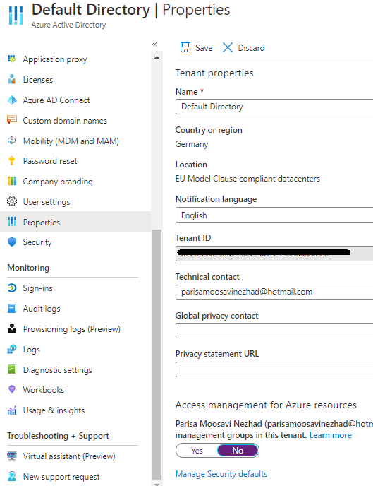Onboarding : Azure Access Management – Multi Cloud Solutions