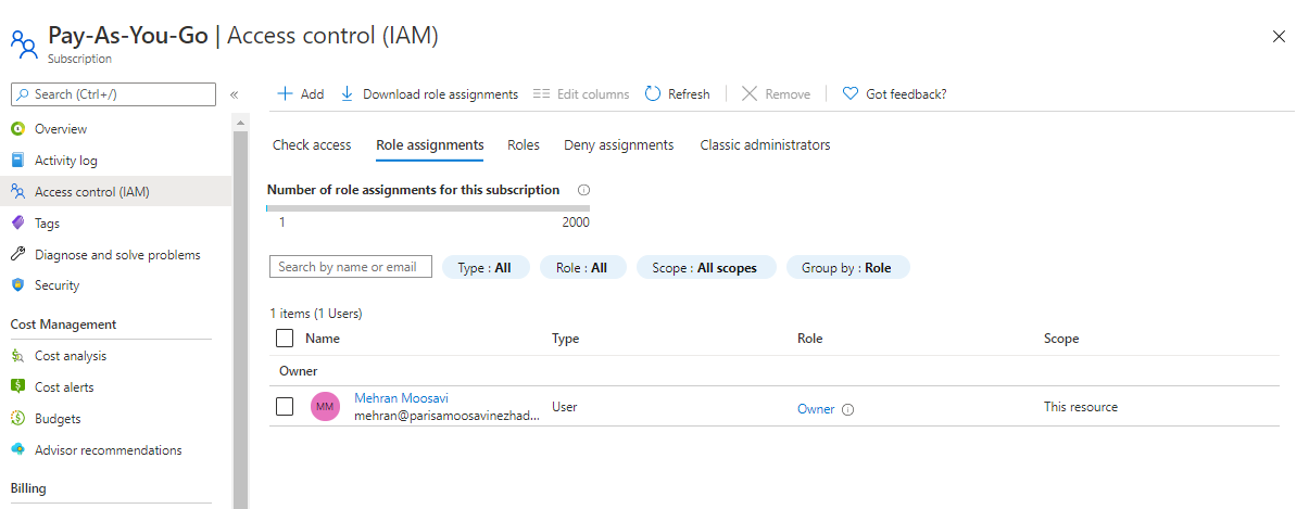 Onboarding : Azure Access Management – Multi Cloud Solutions