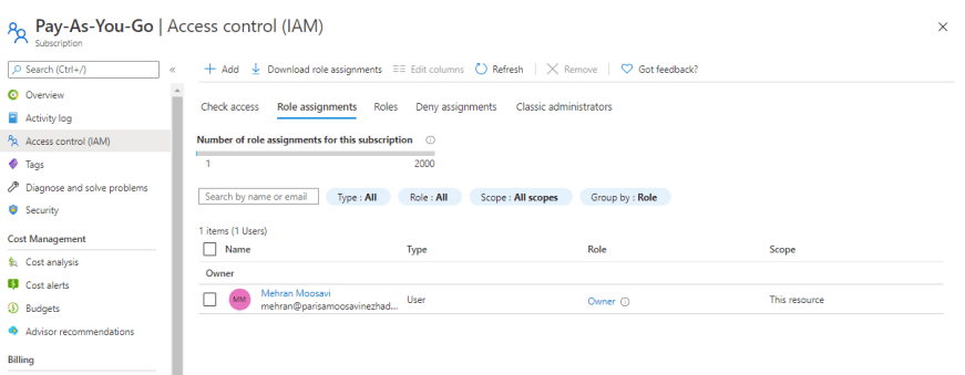 Onboarding : Azure Access Management – Multi Cloud Solutions